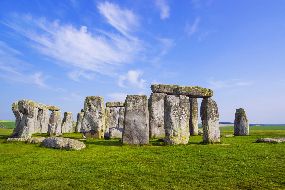 Stonehenge v jižní Anglii